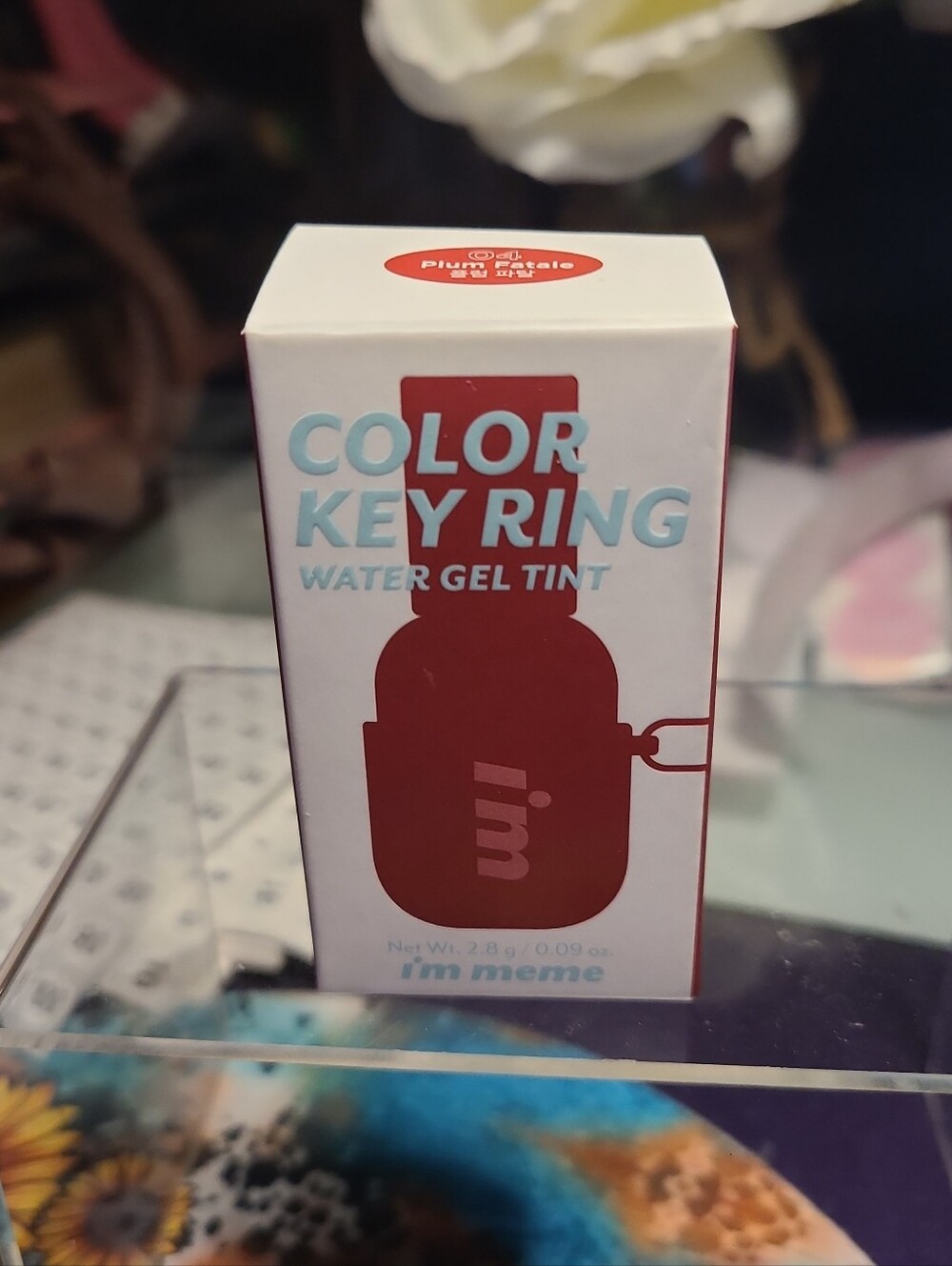 Color Key Ring Water Gel Tint - Red